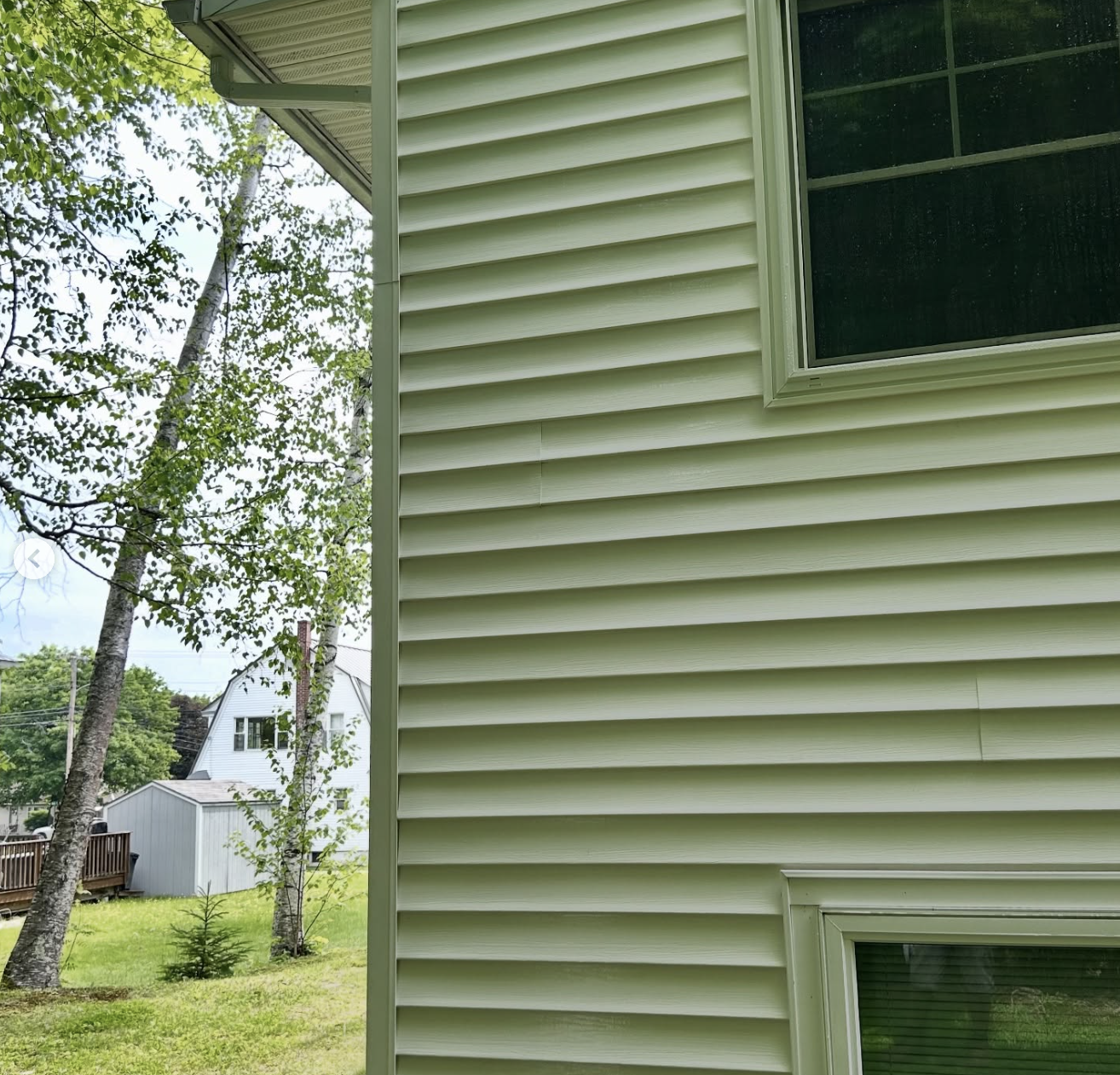 House Soft Wash Transformation - After
